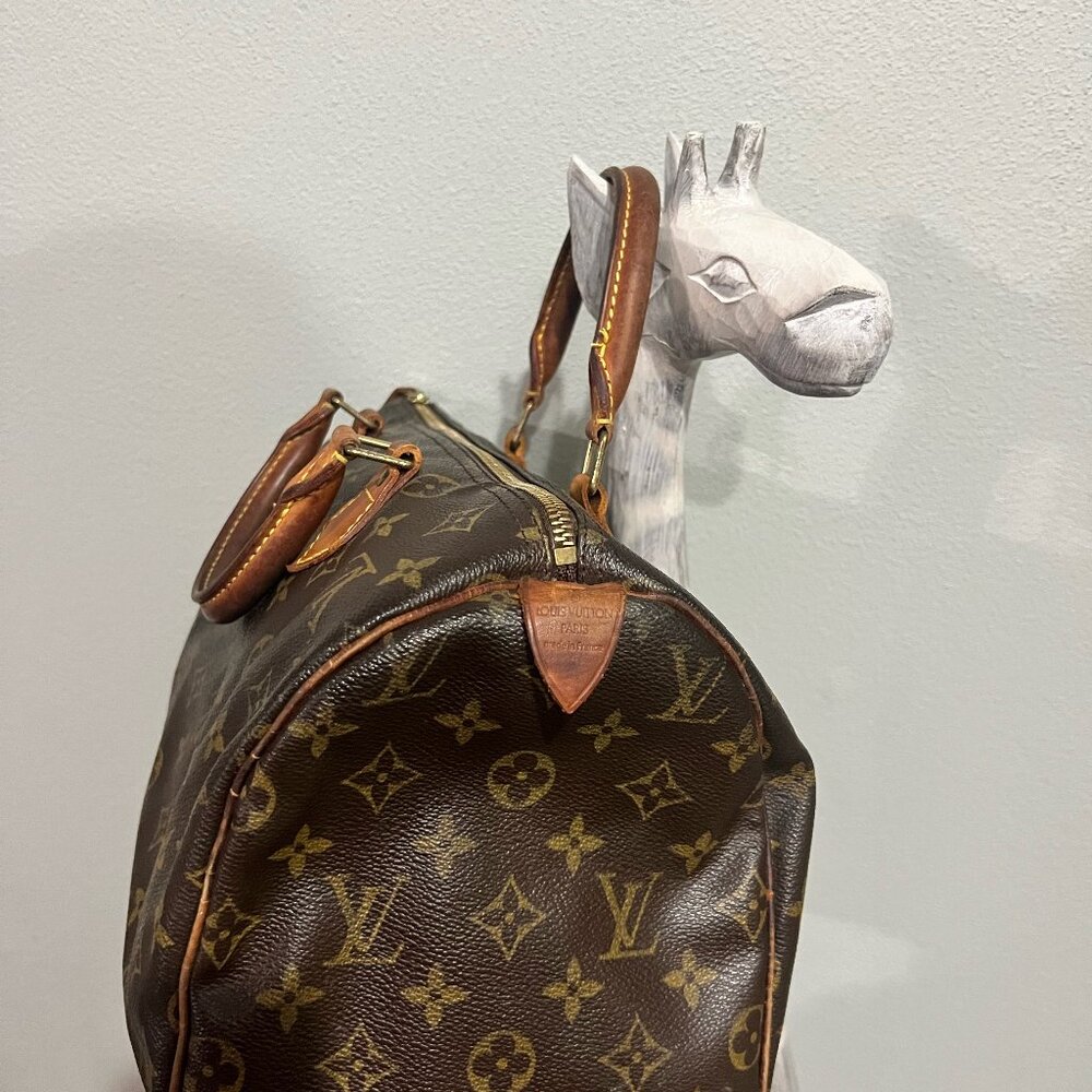 Louis Vuitton Speedy30 Mono with COA - Picture 4 of 16